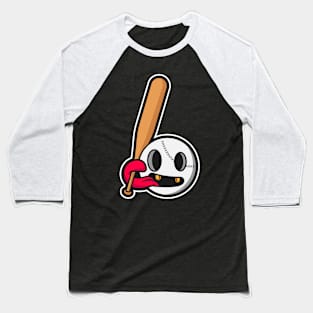 baseball cartoon illustration Baseball T-Shirt